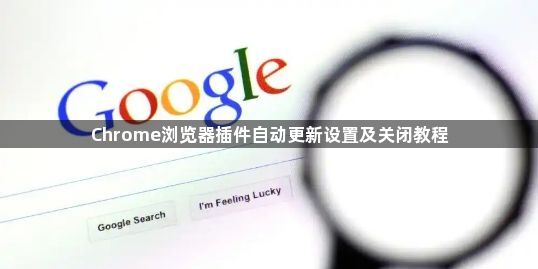 Chrome浏览器插件自动更新设置及关闭教程1