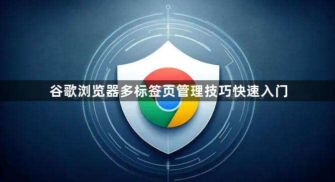 谷歌浏览器多标签页管理技巧快速入门1