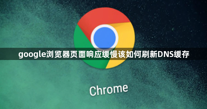 google浏览器页面响应缓慢该如何刷新DNS缓存1