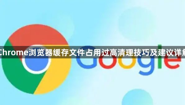 Chrome浏览器缓存文件占用过高清理技巧及建议详解1