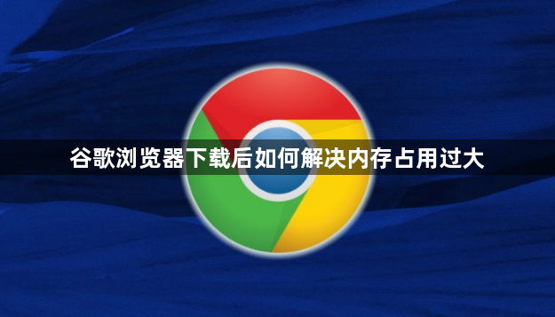 谷歌浏览器下载后如何解决内存占用过大1