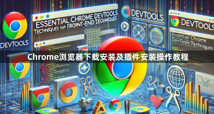 Chrome浏览器下载安装及插件安装操作教程1