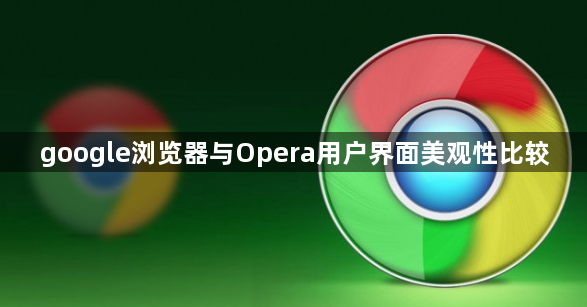 google浏览器与Opera用户界面美观性比较1