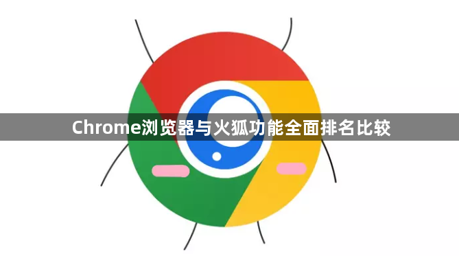 Chrome浏览器与火狐功能全面排名比较1