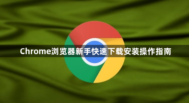 Chrome浏览器新手快速下载安装操作指南1