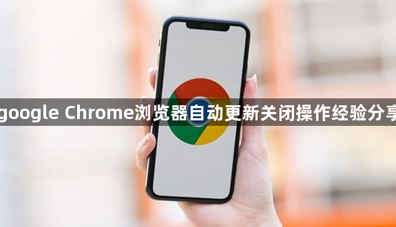 google Chrome浏览器自动更新关闭操作经验分享1