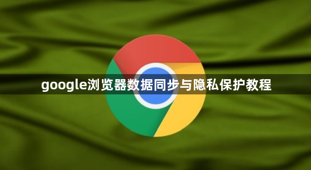 google浏览器数据同步与隐私保护教程1